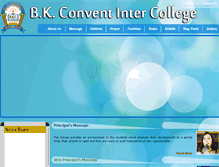 Tablet Screenshot of bkconvent.org